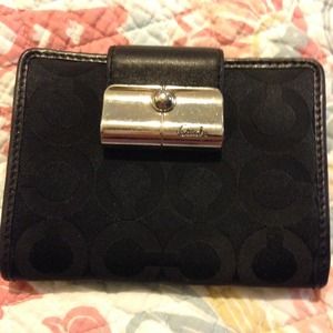 Authentic coach wallet