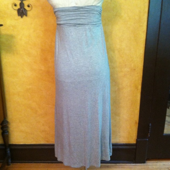 Matty M heather gray maxi dress &/or skirt sz XS - Picture 2 of 2