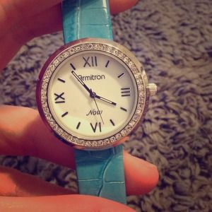 Turquoise tortoise watch