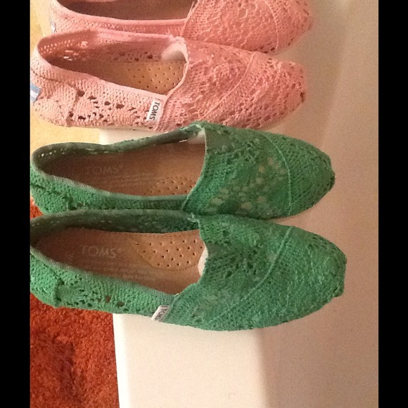 Crochet Toms Pink