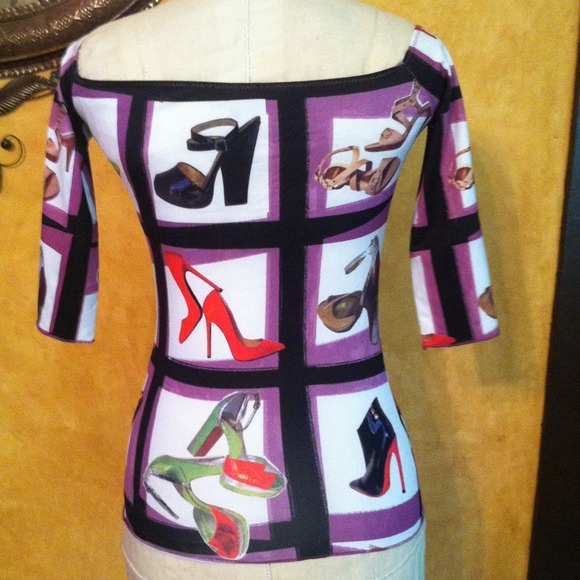 *2X HOST PICK* Sex & the city Patricia field Top - Picture 2 of 2