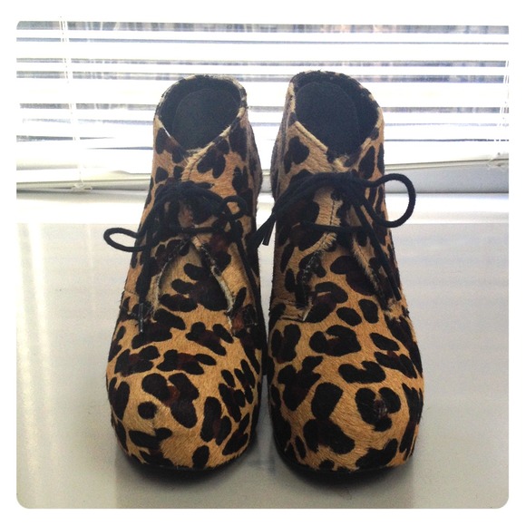 SOLD Now $35 Steve Madden Leopard booties