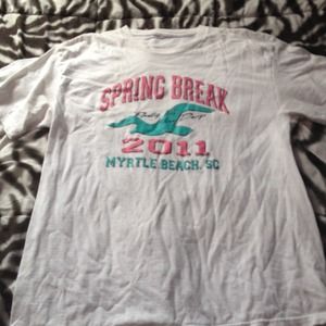 White myrtle beach t shirt