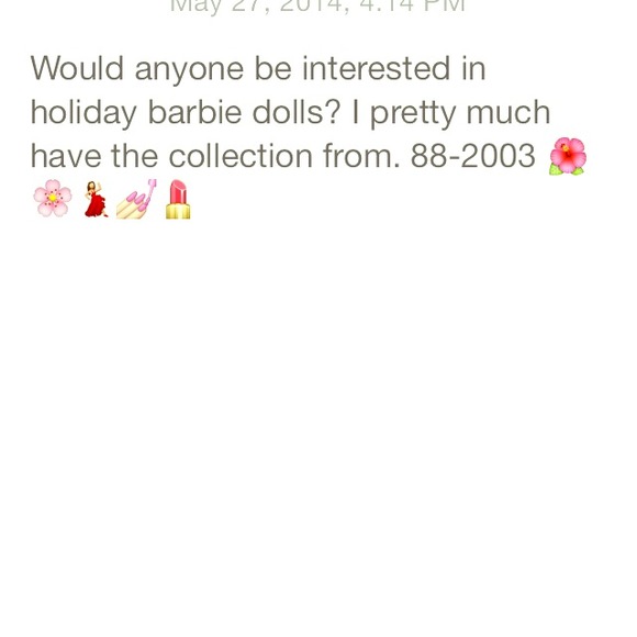 Holiday barbies!!!