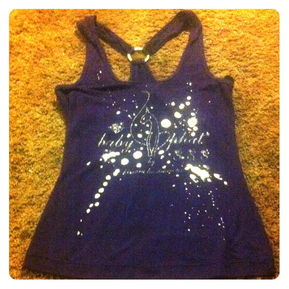 Baby Phat purple tank