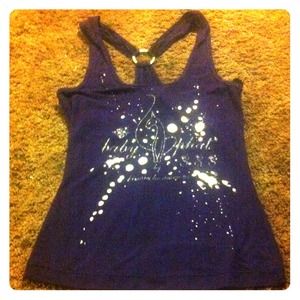 Baby Phat purple tank