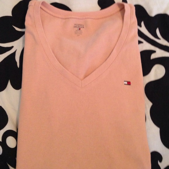 Peach small Tommy Hilfiger shirt