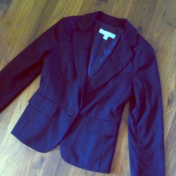 Black blazer, like new!!