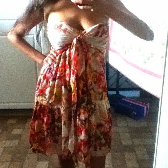 Floral spring/summer dress