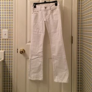 White American eagle jeans