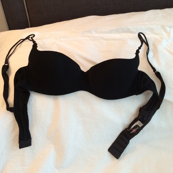 Cosabella black balconette bra