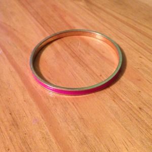 Kate Spade hot pink bangle