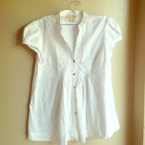 🌟last chance🌟Michael Kors white blouse