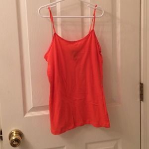 Orange coral tank