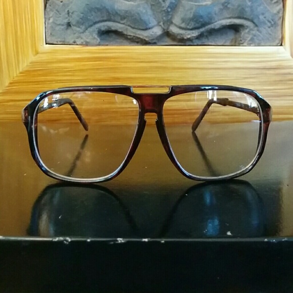 ✌SOLD✌Tortoise w/Gold Accent Oversized Nerd Glass - Picture 1 of 2