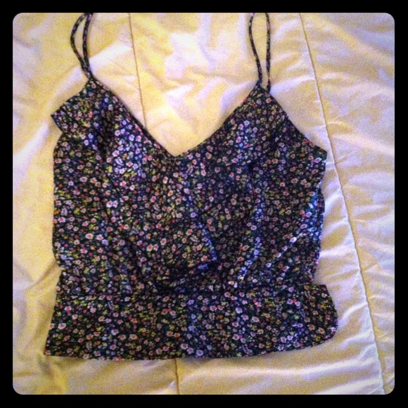 Silk Crop Top from Urban Outfitters! - Picture 1 of 2