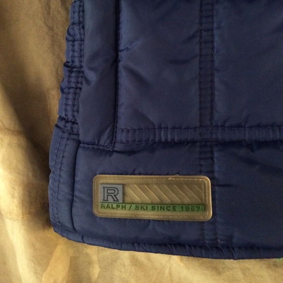 Vintage Ralph Lauren reversible blue and green ski vest - Size S - Picture 5 of 13