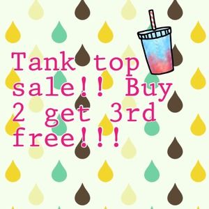 Tank top sale!