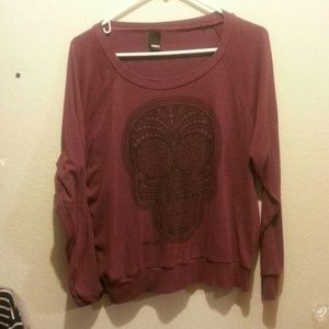 OBEY skull sweater