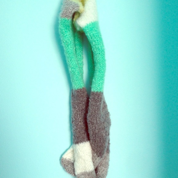 Multi color infinity scarf