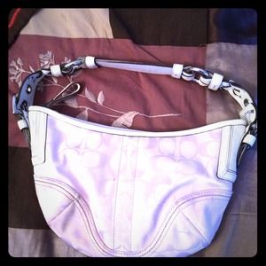 Coach lavender purse