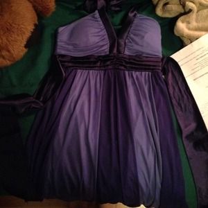 Purple dress
