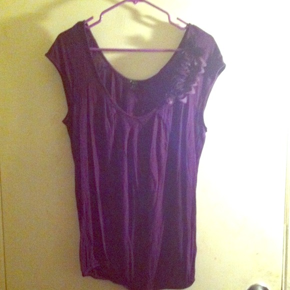 purple soft thin cotton material 🌸