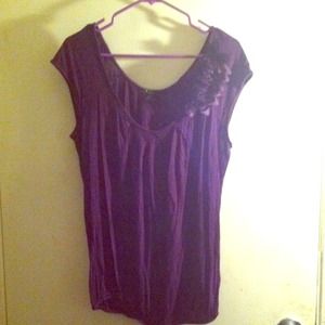 purple soft thin cotton material 🌸