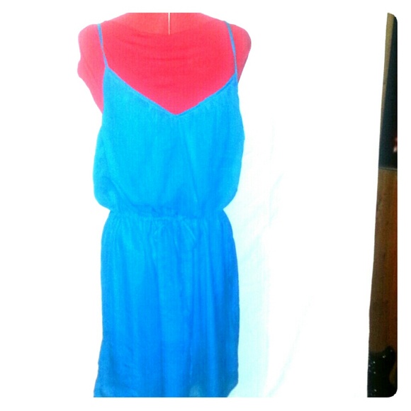 Blue xl dress