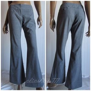 EXPRESS DESIGN STUDIO Gray Dress Pants 31 Inseam