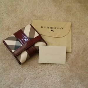SOLD! Burberry wallet