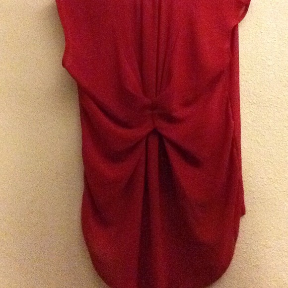 Red Polyester Shirt - Picture 2 of 2