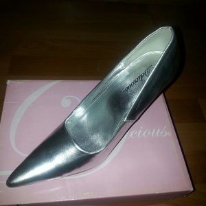 Silver heels