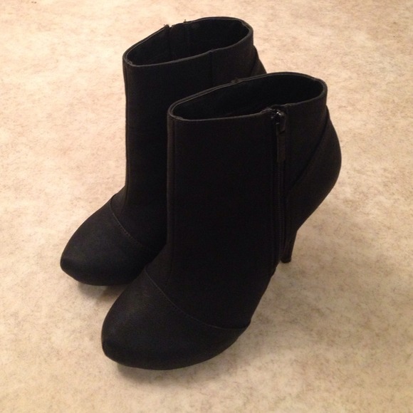 Black booties