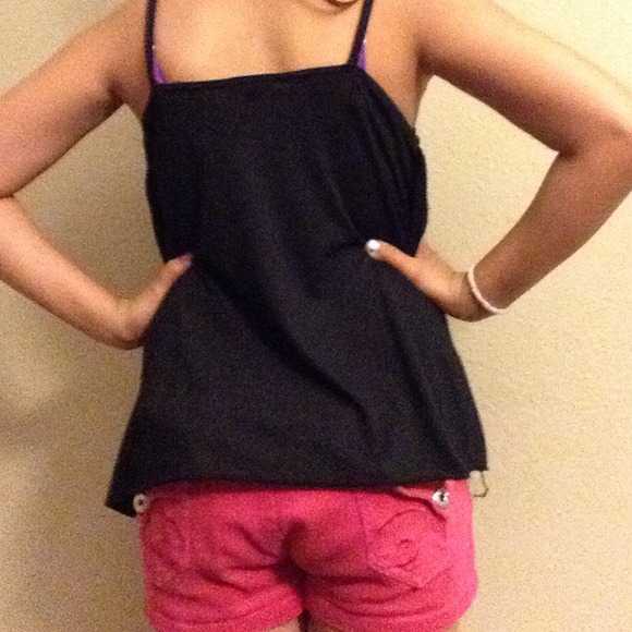 Black and Gray Cami - Picture 2 of 2