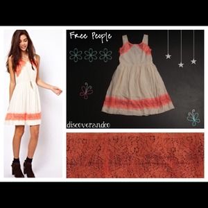 🎉HP 2X🎉 Free People Lace Dress