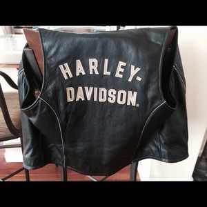 Harley Davidson 100th Anniversary Leather Vest