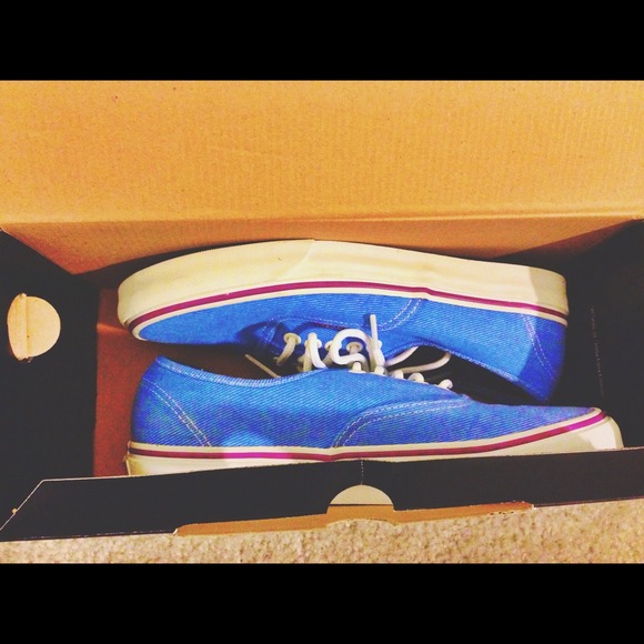 Authentic Blu Vans