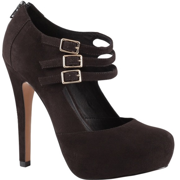 Aldo black suede pumps - Picture 3 of 4