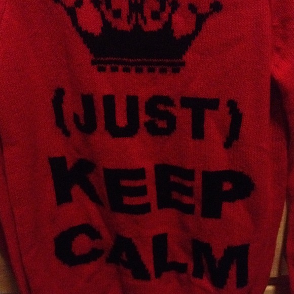 Keep calm sweater - Picture 2 of 2
