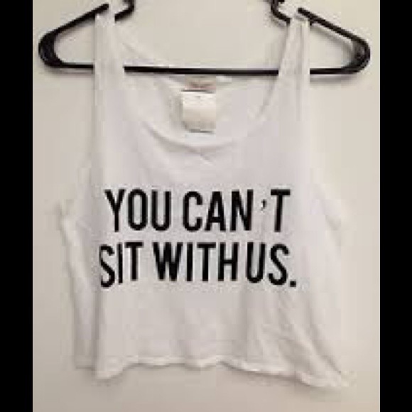 Brandy Melville "you can sit with us" tank