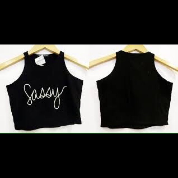 Brandy Melville Sassy Crop