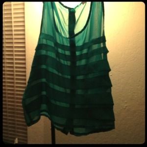 Emerald Green Crop Top