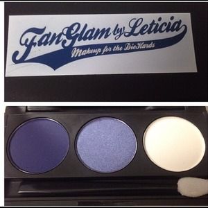 #TeamLA baseball Fan Glam #MakeupForTheDieHards