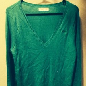 Emerald Green Gilly Hicks Sweater! Size Large!