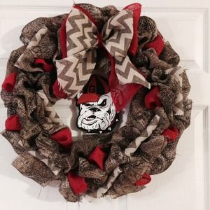 Handmade Burlap wreath