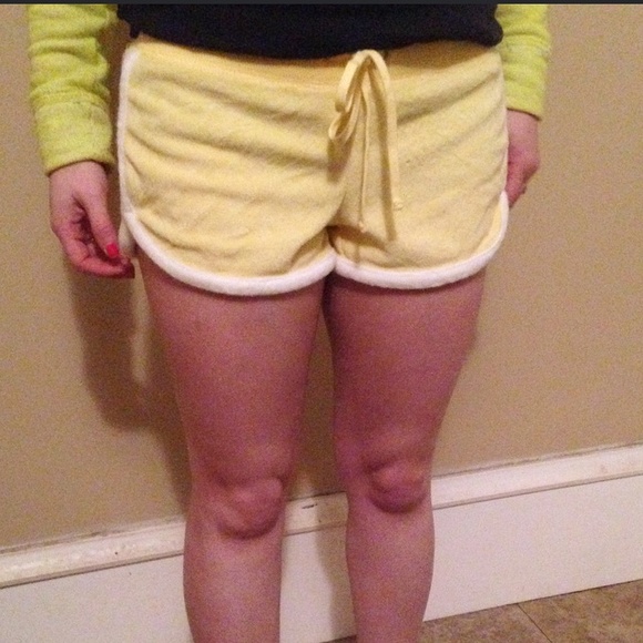 Express Other - Express Yellow Terry Shorts, Size XS Express Other - Express Yellow Terry Shorts, Size XS