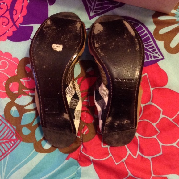 Burberry Bridle Housecheck Falconer Ballerinas - Picture 3 of 4