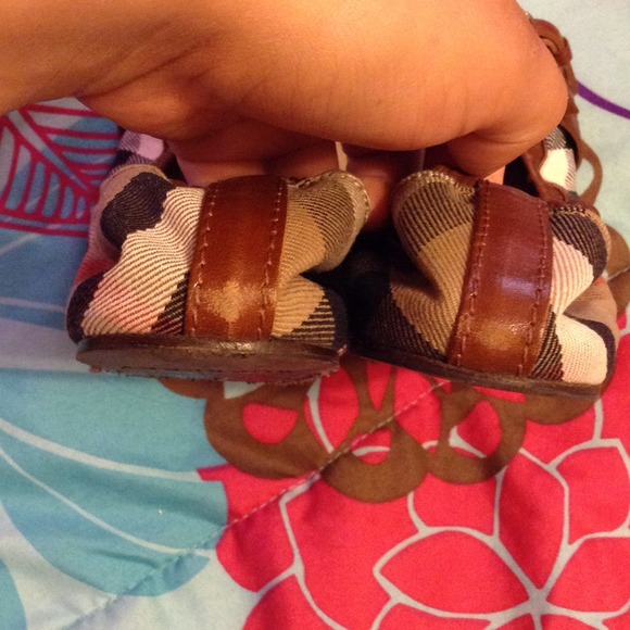 Burberry Bridle Housecheck Falconer Ballerinas - Picture 4 of 4