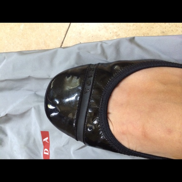 Prada ballet flats size 7